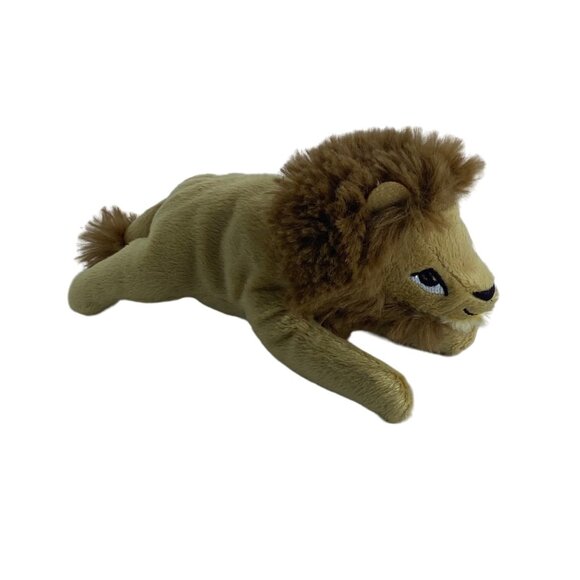 Vintage TY Beanie Babies Plush Lion 6" Long Collectible Soft Toy Embroidered - Picture 1 of 6